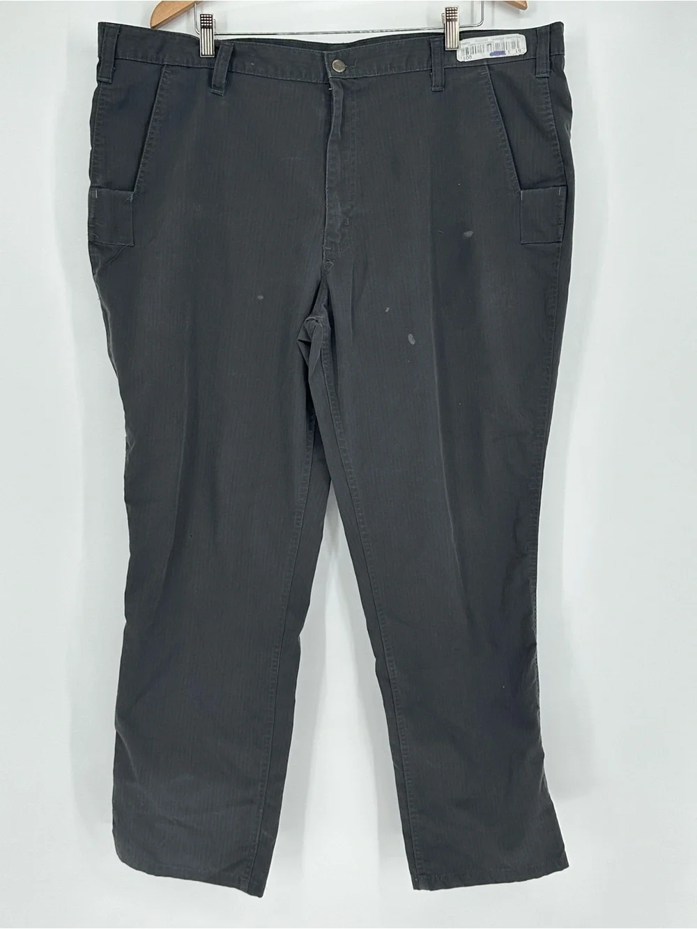 Carhartt Men 44x32 Relaxed Fit Bicomponent Grey Lightweight Pants Model 74533-33